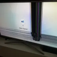 Uszkodzona matryca w TV, pionowe paski i poziome zakłócenia. Czy da się to naprawić?