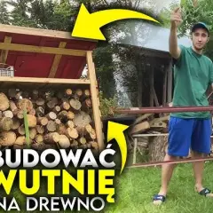 Jak zbudować drewutnię DIY tanio i skutecznie krok po kroku