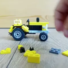 Jak zbudować traktor z LEGO - prosta instrukcja krok po kroku
