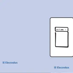 Ikona zmywarki Electrolux, pomocna przy korzystaniu z instrukcji obsługi.