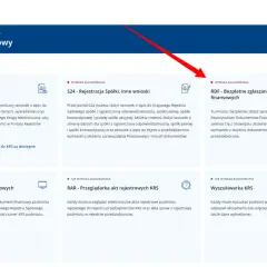 Jak złożyć dokumenty do KRS elektronicznie? Portal oferuje e-formularze, S24 do rejestracji spółek i RDF do bezpłatnego zgłaszania dokumentów finansowych.