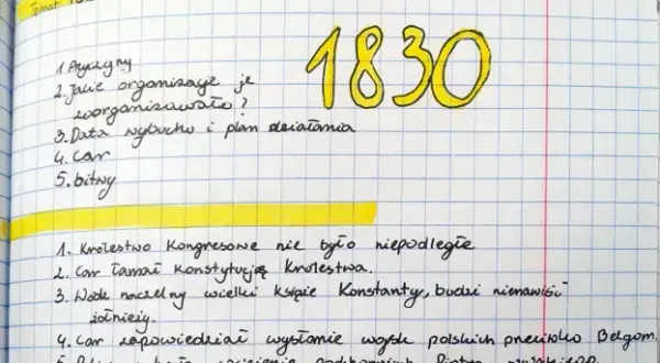 Ile trwało powstanie listopadowe? Odkryj jego dramatyczną historię